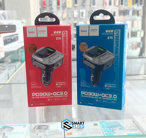 🚗 HOCO E75 – TRASMETTITORE Auto 30W