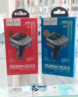 🚗 HOCO E75 – TRASMETTITORE Auto 30W