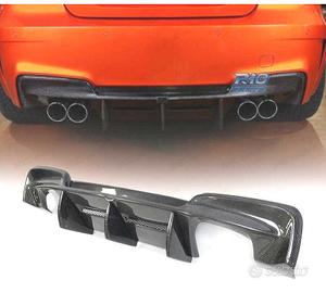 DIFFUSORE BMW E82 E88 1M 06-13 CARBONIO