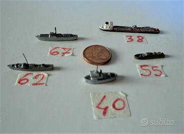 Collection numero 5 navi miniatura 1:1250 blocco 1