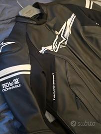 alpinestars giacca in pelle donna gp plus tg 48