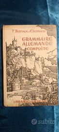 Grammatica tedesca completa vintage Hachette