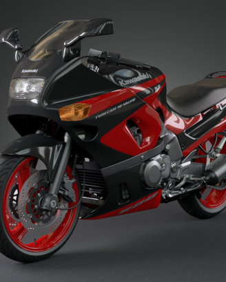 Splendida Kawasaki zzr 600 iscritta Asi