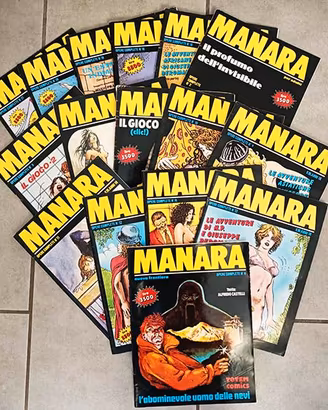 18 fumetti - Manara -