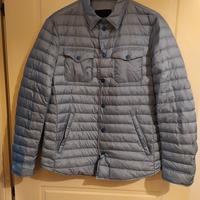 Giacca fashion in piumino da uomo celeste Allegri