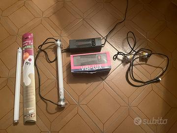 Set completo Illuminazione terrario/teca/acquario