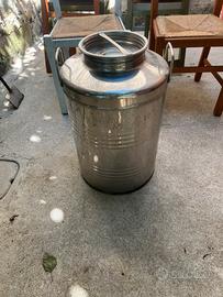 Bidone in acciaio 50 L