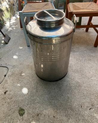 Bidone in acciaio 50 L