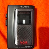 walkman recorder Sony TCM-82V cinghie nuove