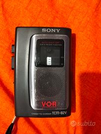 walkman recorder Sony TCM-82V cinghie nuove