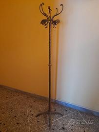 appendiabiti  verticale vintage dorato