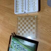 Scacchiera completa in vetro 25x25