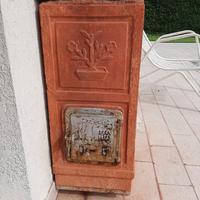 n. 2 stufe in terracotta marca Becchi