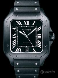 Cartier Santos nero large WSSA0039 like new 2025