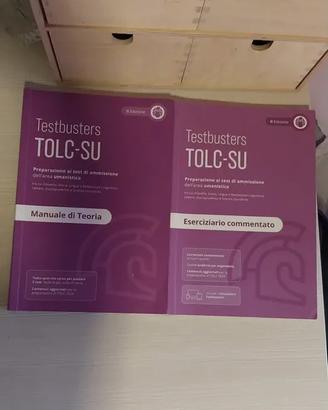 testbusters tolc-SU manuale + eserciziario
