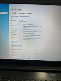 Asus pc portatile