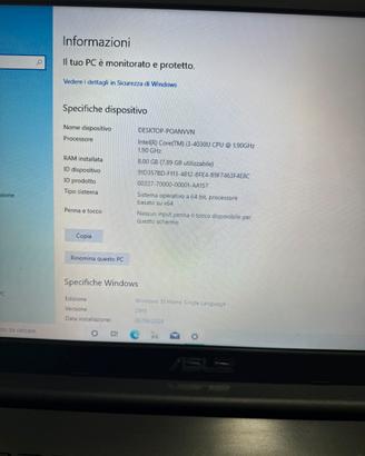 Asus pc portatile