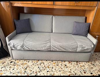 Divano letto con letto estraibile