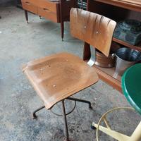 sedia ufficio vintage 