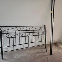 testata letto in ferro battutto