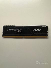 RAM HyperX Fury 16GB DDR4 3200MHz CL16