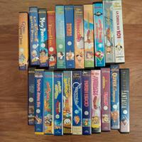 Lotto 20 VHS originali Walt Disney