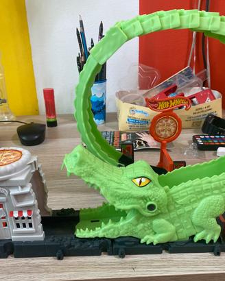 Hot wheels coccodrillo pizza