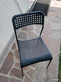 sedie metallo 