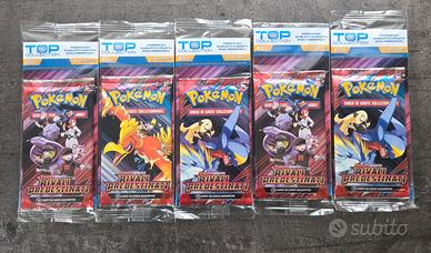 5 pacchetti rivali predestinati nuovi sigillati 