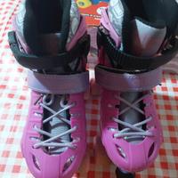 Pattini a rotelle modello Quoddy allungabili