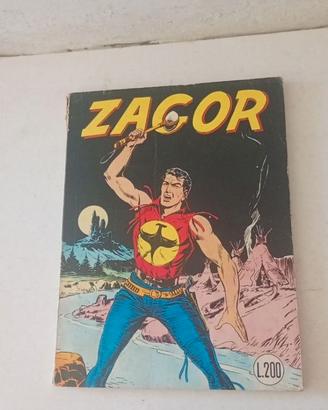 ZAGOR SCRITTA ROSSA N.1 LIRE 200 no FIEG RARISSIMO