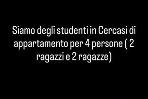 Appartamento studenti