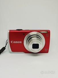 Canon PowerShot A2500 Rossa 16MP