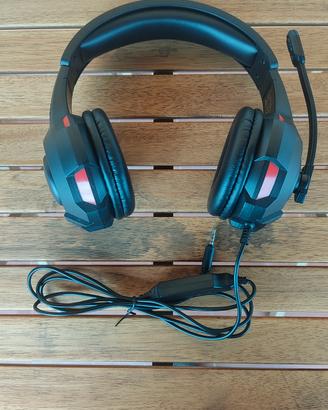 Cuffia da Gaming Music Sound con Filo Jack 3.5mm 
