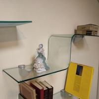 mensola in cristallo