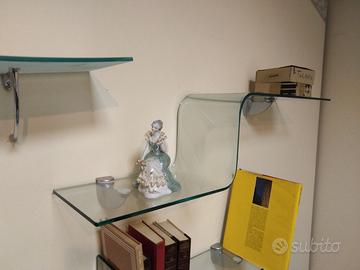 mensola in cristallo