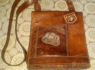 Borsello in vera pelle originale Pratesi.