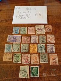 Francobolli italiani in comodi lotti 