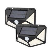 2 Lampade LED Solari Ricaricabili Doppio Sensore