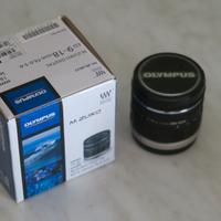 Obiettivo Olympus Zuiko Digital 9-18mm come nuovo