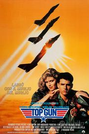 Locandina cinema TOP GUN originale