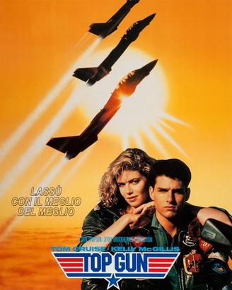Locandina cinema TOP GUN originale