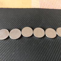 per collezionisti di monete 6 monete da 50 lire 