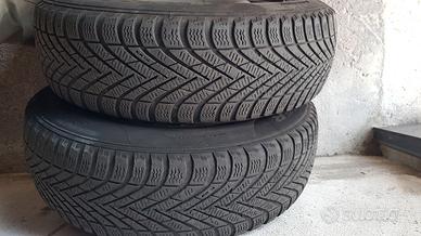 Cerchi in ferro 5 fori, Pirelli invernali 195/65 R