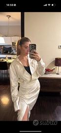 vestito off white