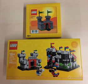 LEGO lotto mini castelli 40775 e 6487473