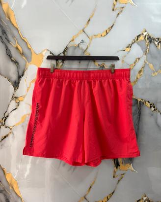 Pantaloncini under armour rossi taglia XXL