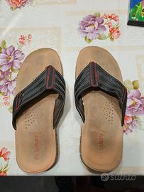  Ciabatte Inblu Uomo Nere/Marrone