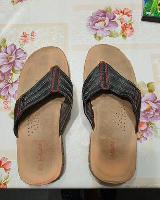  Ciabatte Inblu Uomo Nere/Marrone