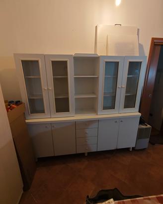 credenza bianca